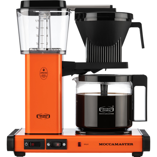 Moccamaster Automatic S kahvinkeitin, 1,25 litraa, orange