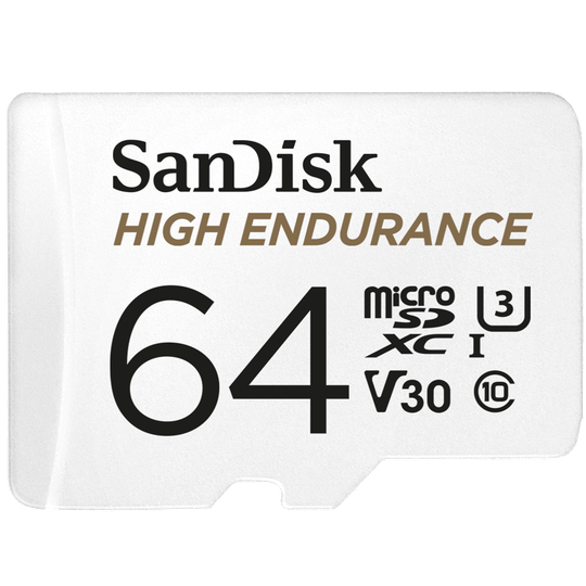 SANDISK 64GB High Endurance MicroSDHC