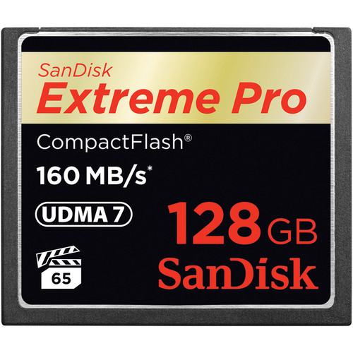 SANDISK 128GB CF Extreme Pro 160MB/s