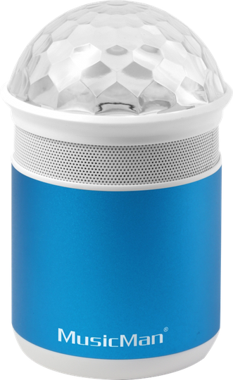 MusicMan Disco Bluetooth Soundstation BT-X17 Blue