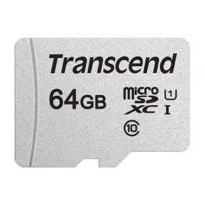TRANSCEND MICROSDXC UHS-1 64GB W/ADAPTER
