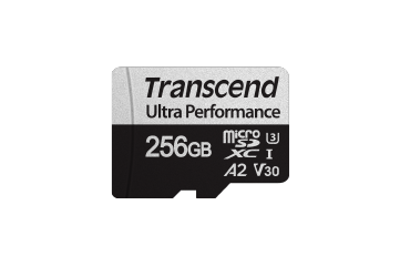 TRANSCEND MICROSDXC UHS-I U3/V30/A2 256GB 3D NAND