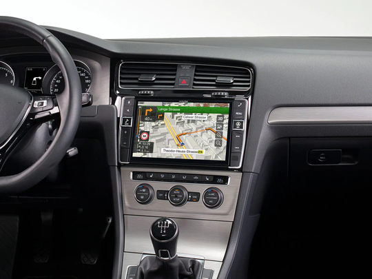 Alpine X903D-G7 2DIN soitin navilla, VW Golf 7