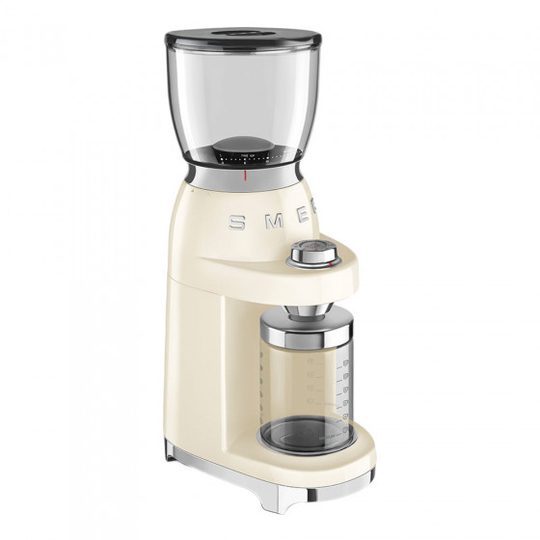 Kahvimylly Smeg 50's Style Cream CGF01CREU