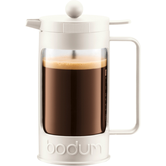 Bodum BEAN-kahvinkeitin 3 kuppia/0,35 litraa – valkoinen