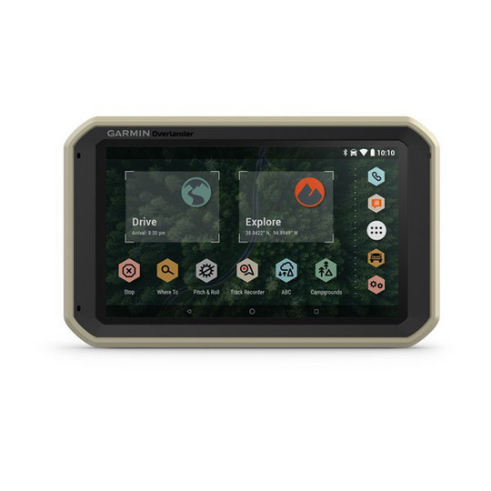 GARMIN Overlander MT-D, GPS, EMEA