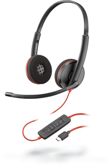Blackwire, 3220, Stereo, USB-C, No Stand