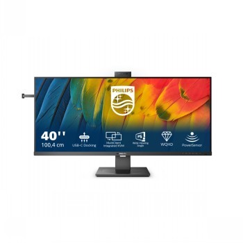 PHILIPS 40B1U5601H 40" UWQHD IPS HAS WEBCAM USB-C/DP/HDMI/RJ45 PD 100W