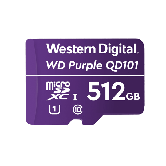 WD Purple 512GB SC QD101 MicroSD