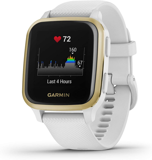 GARMIN VENU SQ, VALKOINEN / KULTA