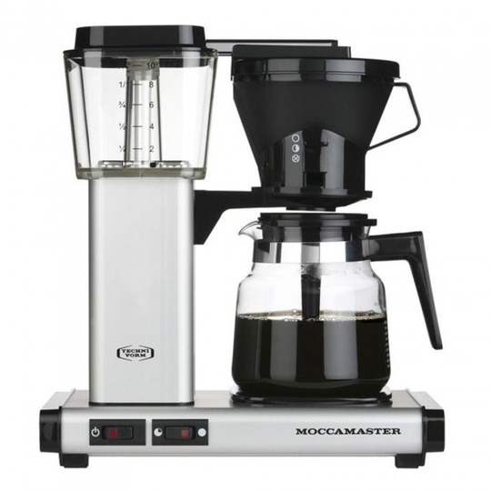 Kahvinkeitin Moccamaster Manual Matt Silver