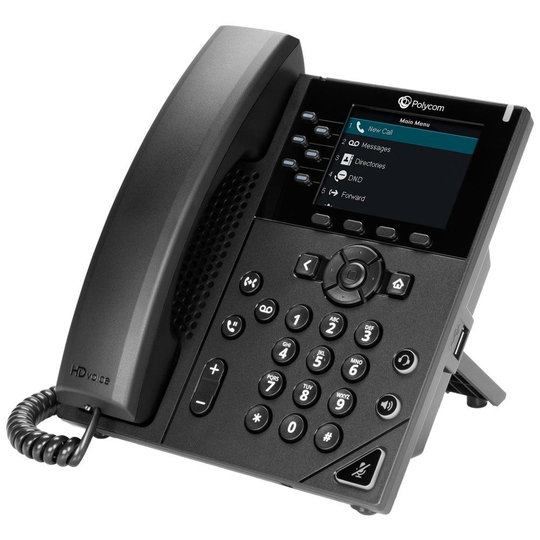 POLYCOM VVX 350 6-line Business IP Phone