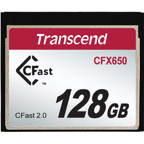 TRANSCEND CFAST 2.0 CFX650 128GB