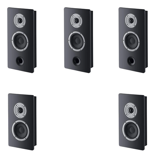 Heco Ambient 5.0 kotiteatterisarja, musta