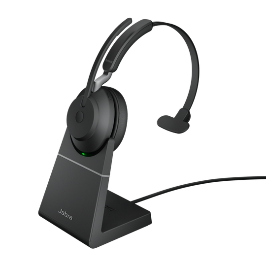 Jabra Evolve2 65 HS+Stand UC Mono Black