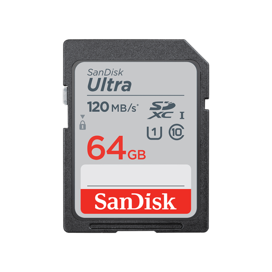 SanDisk Ultra 64GB SDXC Mem Card 100MB/s