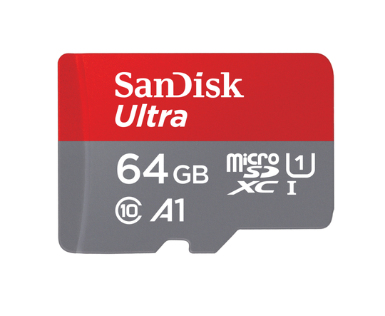 SANDISK Ultra 64GB MicroSDXC UHS-I Card