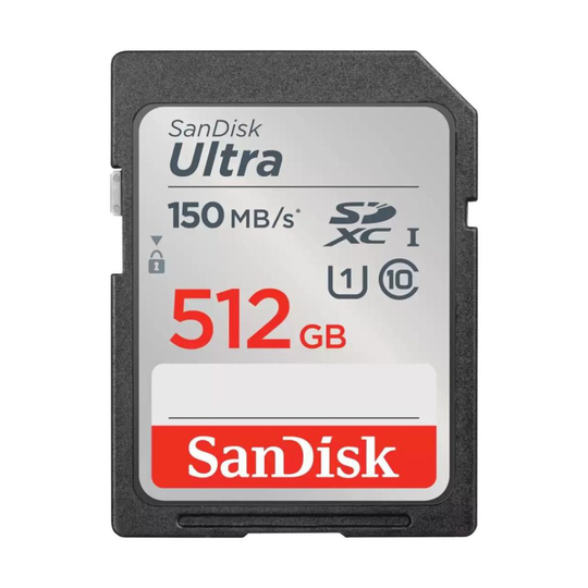 SANDISK Ultra 512GB SDXC Memory Card