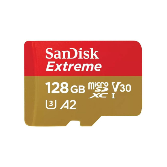 SANDISK Extreme MicroSDXC 128GB + SD Adp