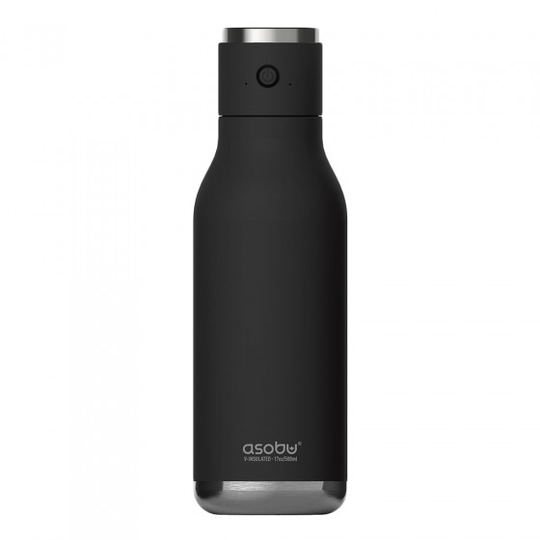 Termospullo kaiuttimella Asobu Wireless Black, 500 ml