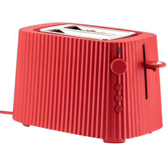 Alessi Plissé-leivänpaahdin, punainen