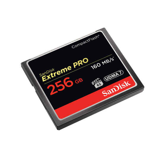 ExtremeProCF 160MB/s 256GB VPG 65 UDMA 7