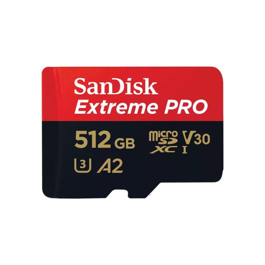 SANDISK Extreme Pro MicroSDXC 512GB+Adp