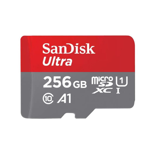 256GB Ultra MicroSDXC 150MB/s+SD Adapter