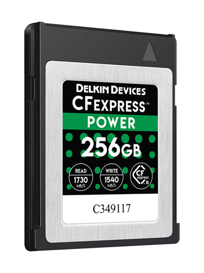 Delkin power 256gb cfexpress -muistikortti