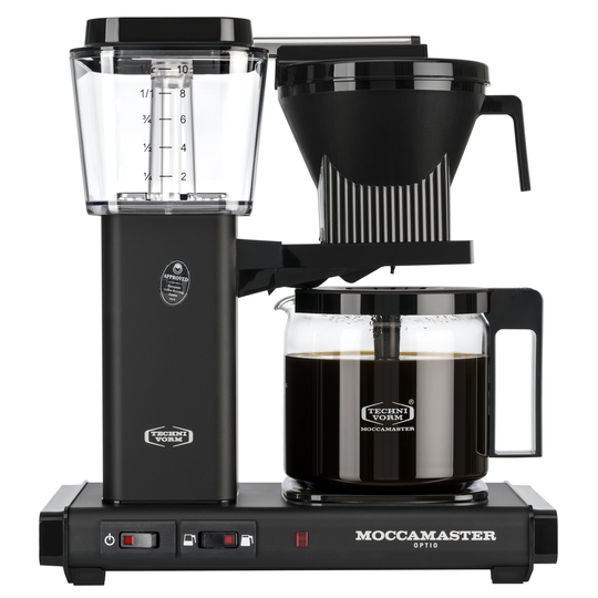 Moccamaster Optio kahvinkeitin, 1,25 litraa, matt black