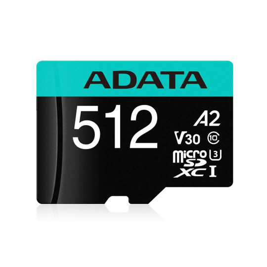 ADATA 512GB Micro SDXC UHS-I U3 V30S +Ad