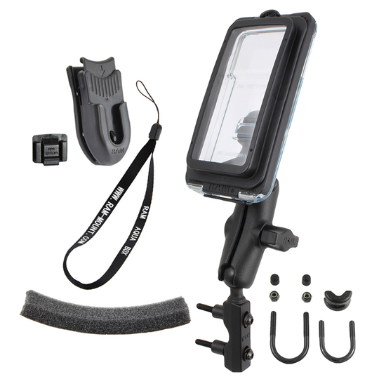 RAM Mounts RAM GOLDWING UBOLT AQUA BOX
