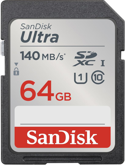 SANDISK Ultra 64GB SDXC Memory Card