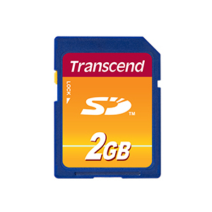 TRANSCEND SECURE DIGITAL STANDARD 2GB