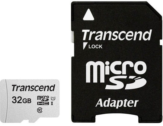 TRANSCEND MICROSDHC UHS-1 32GB W/ADAPTER
