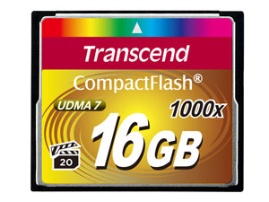 TRANSCEND 1000X CF CARD 16GB