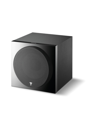 Focal sub 1000f subwoofer, 12 tuumaa, musta