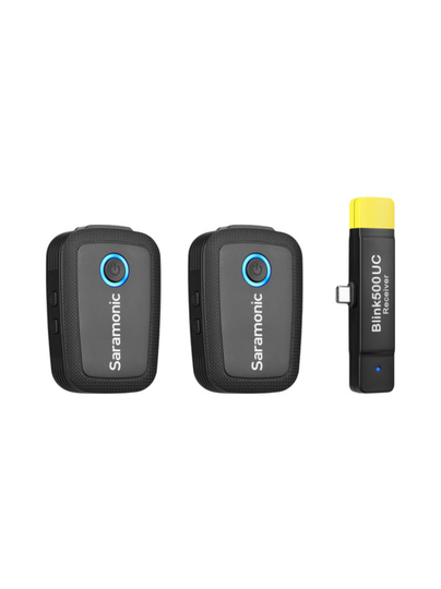 Saramonic blink 500 b6 (tx+tx+rx uc) 2 to 1 - 2,4 ghz (usb-c)