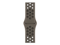 APPLE 41mm Olive Grey/Black Nike SpBnd