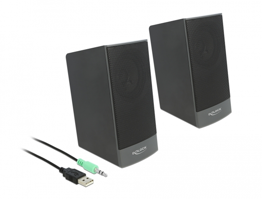 Stereo 2.0 PC Speaker With 3.5 Mm Stereo Jack Male And USB Powered