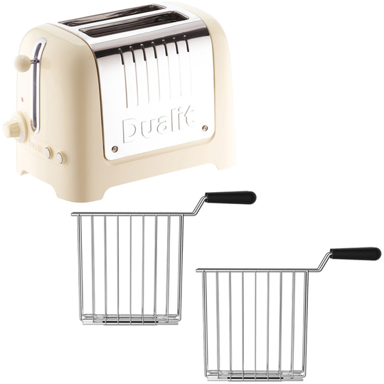 Dualit Lite-leivänpaahdin kahdelle viipaleelle + halsteri, Canvas
