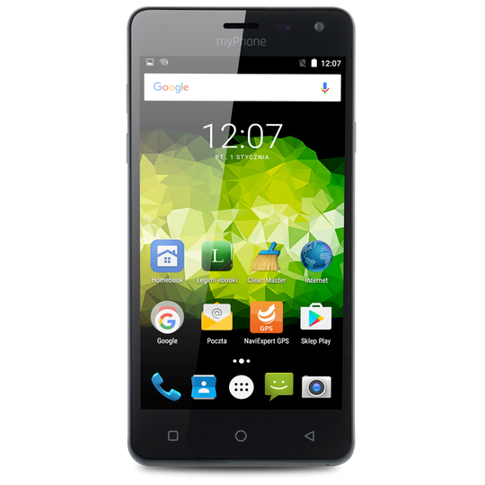 myPhone Prime Plus älypuhelin - Musta