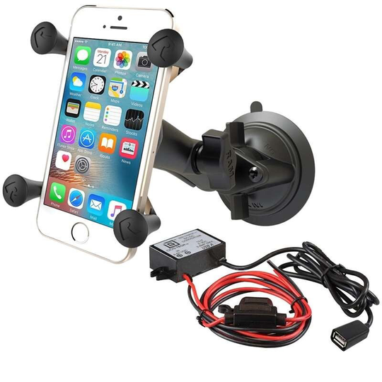 RAM Mounts UNPKD RAM USB A FEM SUCTION